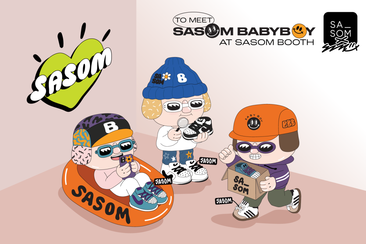 SASOM ดึงศิลปินสตรีทอาร์ติสท์ชื่อดัง "Stupidnoopmacc" ร่วมคอลแลบส์สินค้าสุด Limited "SASOM BABYBOY"