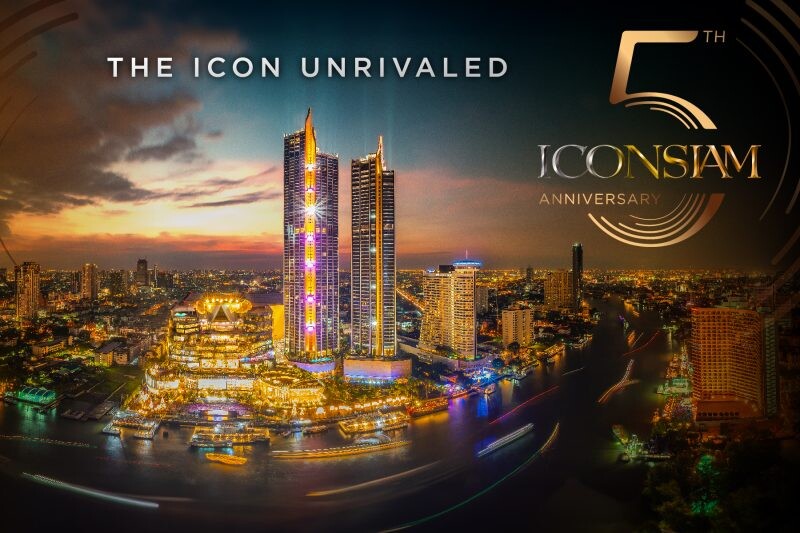 ICONSIAM Marks 5th Anniversary as the Ultimate 'Global Destination,' Winning the Hearts of Local Visitors and Tourists Worldwide