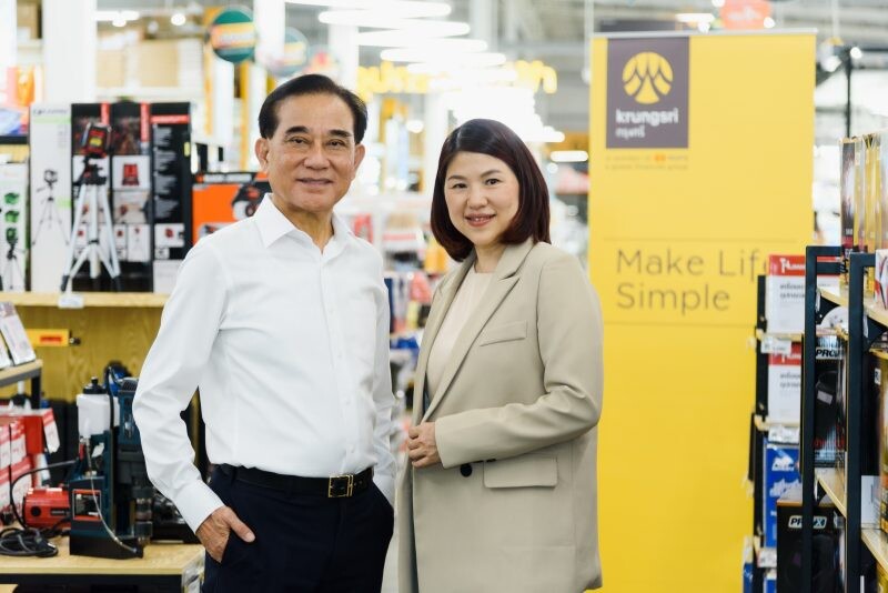 Krungsri and Global House introduce a new payment option "Krungsri Make a Pay" to heighten shopping experiences for retail and business customers