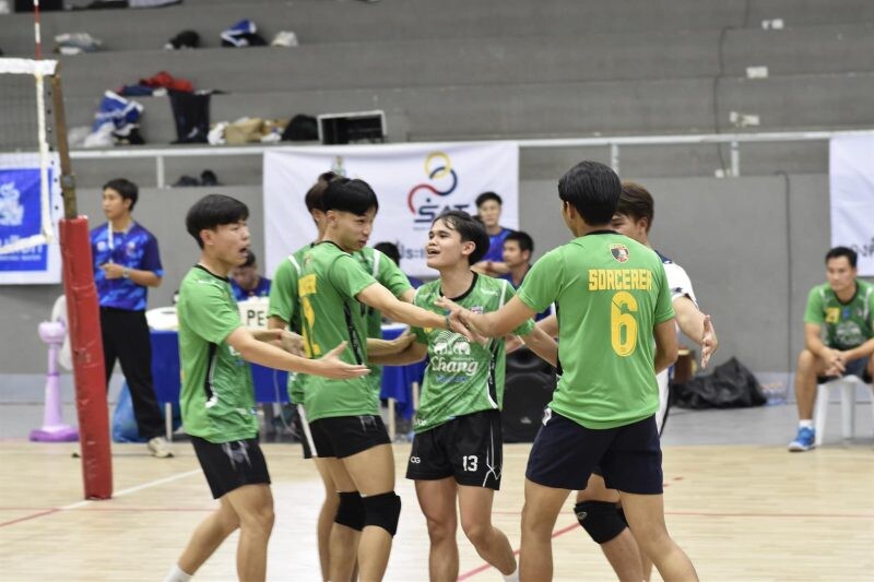 Volleyball, University of Phayao Has Won the Bronze Medal in the Sat VC Open Competition 2023