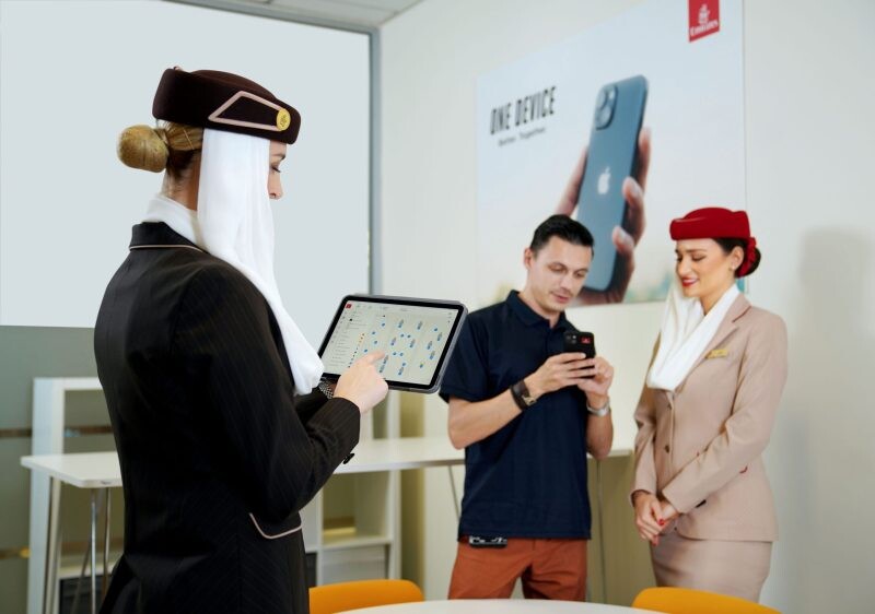 Emirates deploys 20,000 Apple products to Cabin Crew to transform inflight services