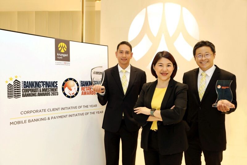 Krungsri wins prestigious double recognition for payment solutions from Asian Banking &amp; Finance