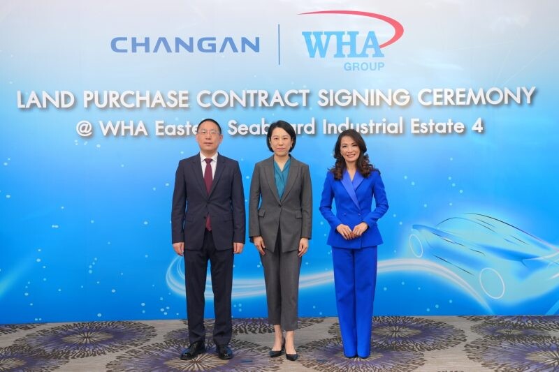 WHA Seals a Significant FDI Deal of the Year with Changan Auto Southeast Asia to Set Up EV Production Base for Worldwide Export at WHA Eastern Seaboard Industrial Estate 4 With First-Phase Project Value of Over 8,862 Million Baht