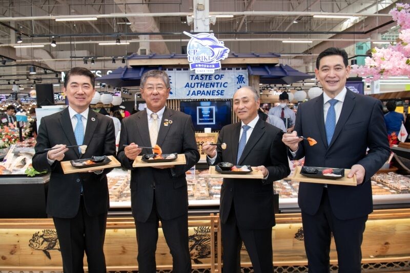 CP-Uoriki Debuts Its Two New premium Japanese Seafood Outlets in Thailand.