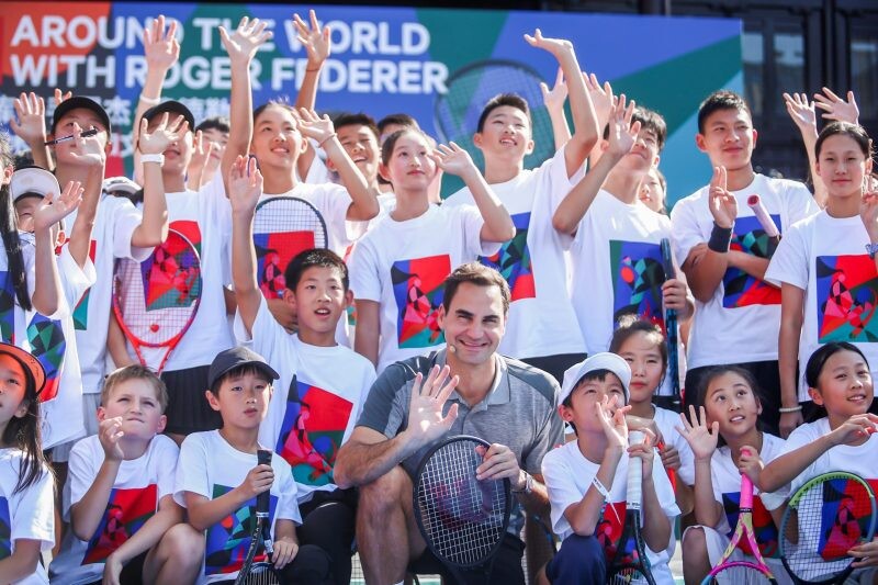 โรเจอร์ เฟเดอเรอร์ และยูนิโคล่ ร่วมจัดอีเวนต์ Around the World with Roger Federer ครั้งล่าสุด ณ นครเซี่ยงไฮ้