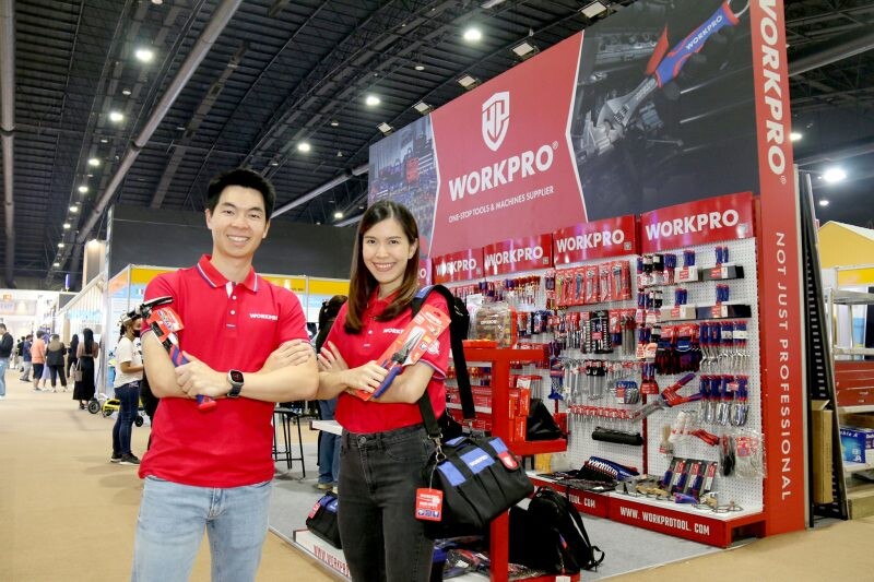 แสงชัยกรุ๊ป เจาะตลาดเครื่องมือ Hand Tools ส่ง "WORKPRO" แบรนด์ผู้ผลิตเบอร์ 2 ของโลกรุกตลาดเต็มสูบ ตั้งเป้ายอดขายกว่า 100 ล้าน ปี 67