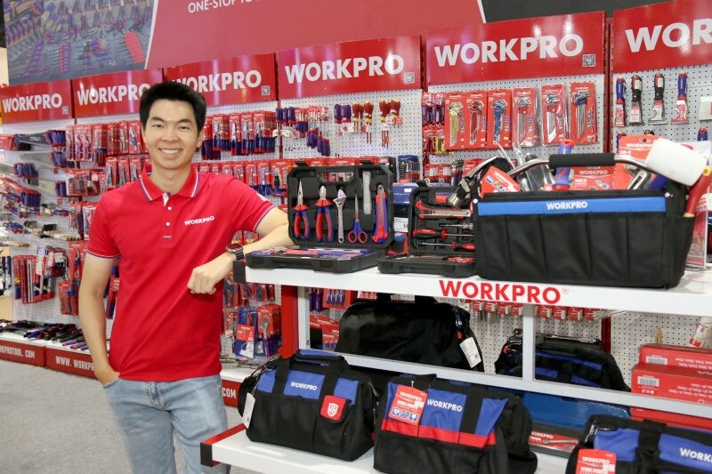 แสงชัยกรุ๊ป เจาะตลาดเครื่องมือ Hand Tools ส่ง "WORKPRO" แบรนด์ผู้ผลิตเบอร์ 2 ของโลกรุกตลาดเต็มสูบ ตั้งเป้ายอดขายกว่า 100 ล้าน ปี 67