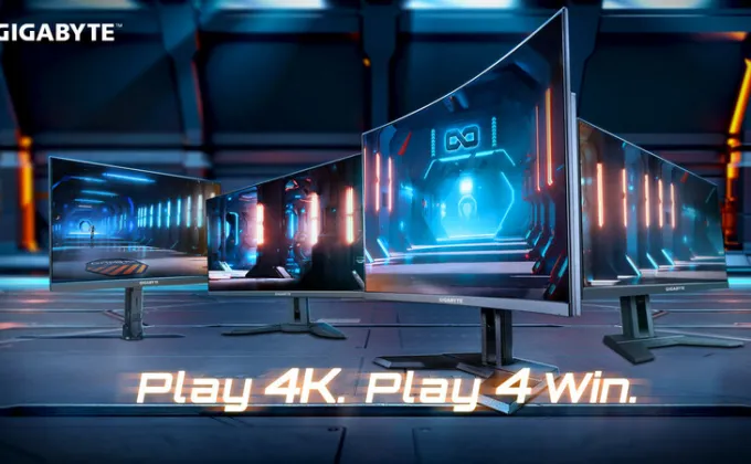 GIGABYTE 4K Tactical Gaming Monitors