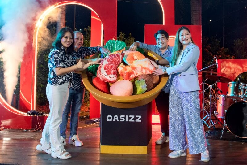 "BAR-B-Q Resort" ประกาศรีแบรนด์ สู่ "OASIZZ" เจาะตลาดพรีเมียม ยกระดับหมูกระทะสู่ International Buffet พร้อมความบันเทิง ตอบโจทย์ทุกไลฟ์สไตล์