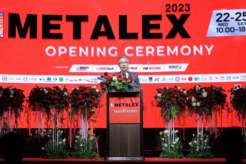 งาน "METALEX 2023" ครั้งที่ 37 เปิดตัวใหญ่กว่าเดิม อวดโฉมนวัตกรรมโลหการสุดล้ำ ครบเครื่องเรื่องโลหการ