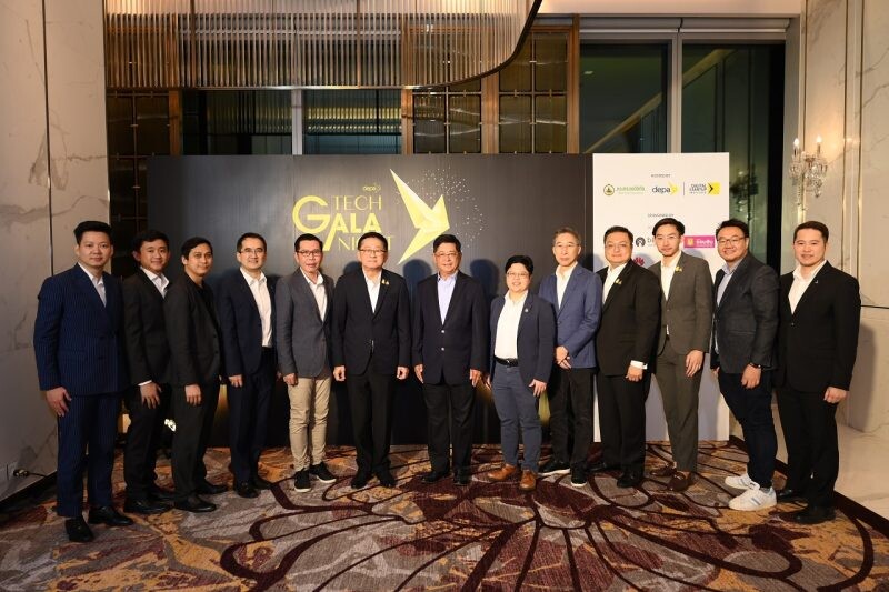 The Minister of Digital Economy and Society is enhancing digital capabilities, igniting Thai digital startup scene at the depa TECH GALA NIGHT event, expected to raise over 500 million Baht from this event