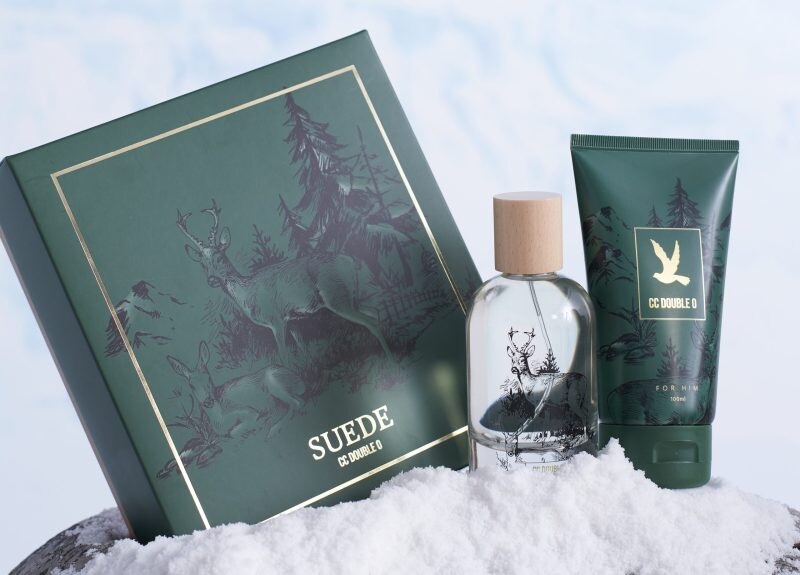 "SUEDE GIFT SET" มอบของขวัญเทศกาลแห่งความสุข ด้วยกลิ่นหอมสดชื่นจาก CC DOUBLE O