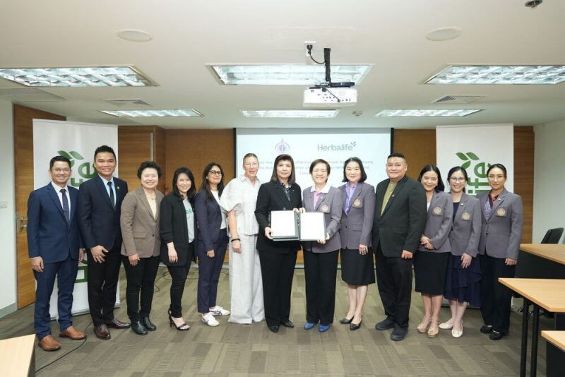 Herbalife Signs a Three-Year Collaboration Agreement with the Nutrition Association of Thailand on Nutrition Training and Expertise Sharing