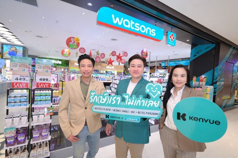 Kenvue Thailand and Watsons Launch 'Green Smile' to Inspire Eco-Friendly Choices