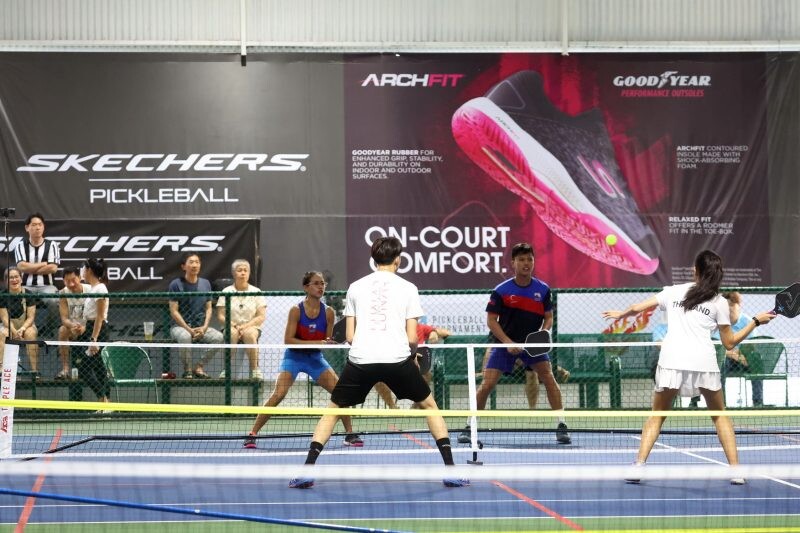 สเก็ตเชอร์ส สนับสนุนกีฬา Pickleball ต่อเนื่อง ในการแข่งขันรายการ "Siam Pickleball Tournament Presented by Skechers"