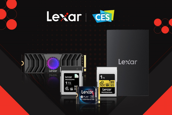 Lexar เตรียมจัดแสดงผลิตภัณฑ์ กลุ่มอุปกรณ์ถ่ายภาพและเกมมิ่งระดับมืออาชีพในงาน CES 2024