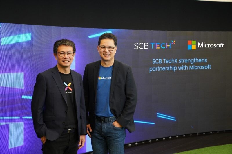 SCB TechX strengthens collaboration with Microsoft to boost operational efficiency for enterprise customers through integrated digital solutions