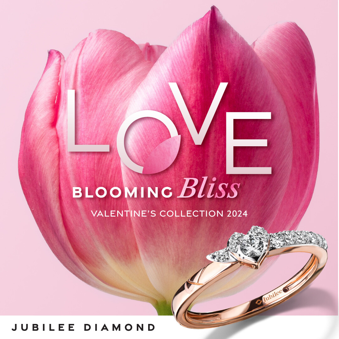 วาเลนไทน์นี้ ให้รักเบ่งบานดั่งดอกไม้ไปกับ "Love Blooming Bliss" เครื่องประดับเพชรคอลเลกชั่นใหม่จากยูบิลลี่ ไดมอนด์