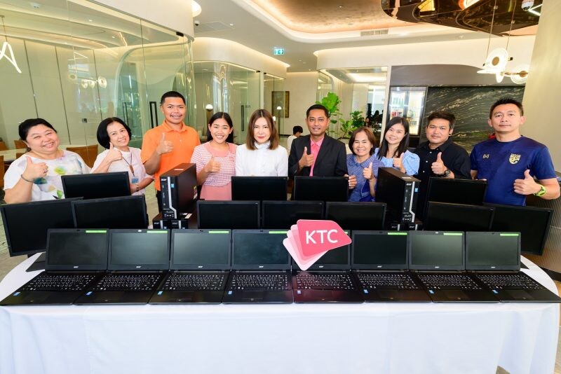 KTC Hands Over Ready-to-Use Computers in Good Condition to Rural Schools as part of the "KTC Pays It Forward with Computers: From Older to Younger" Project