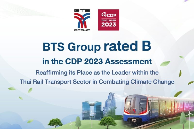 BTS Group Rated "B" Score In CDP Climate Change Assessment 2023:Highest ...