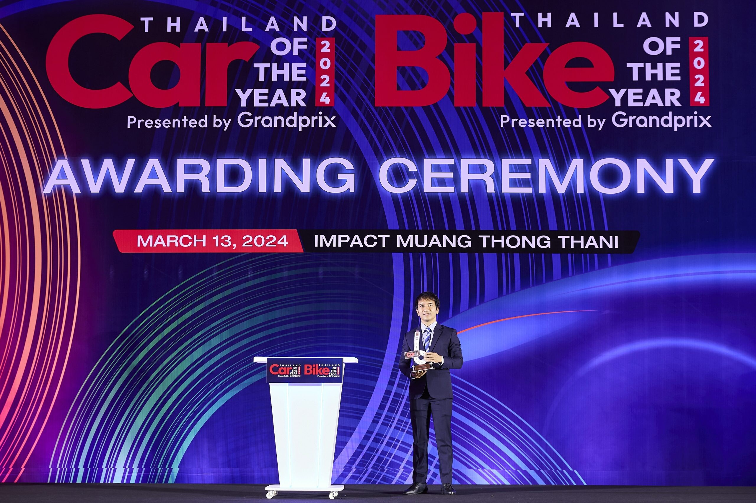 Bridgestone Wins "BEST SELLING TYRE Award by Grand Prix" for 26 Consecutive Years in "CAR &amp; BIKE OF THE YEAR 2024", Fortifying Leadership Position in Thailand's Automotive Tyre