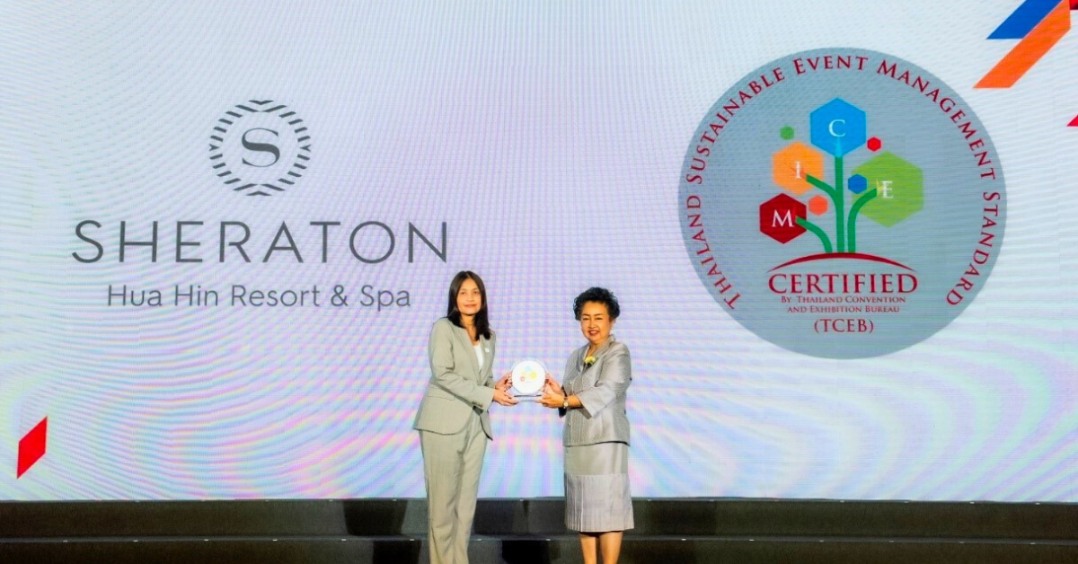 Sheraton Hua Hin Resort &amp; Spa Achieves Thailand Sustainable Event Management Standard (TSEMS) Certification