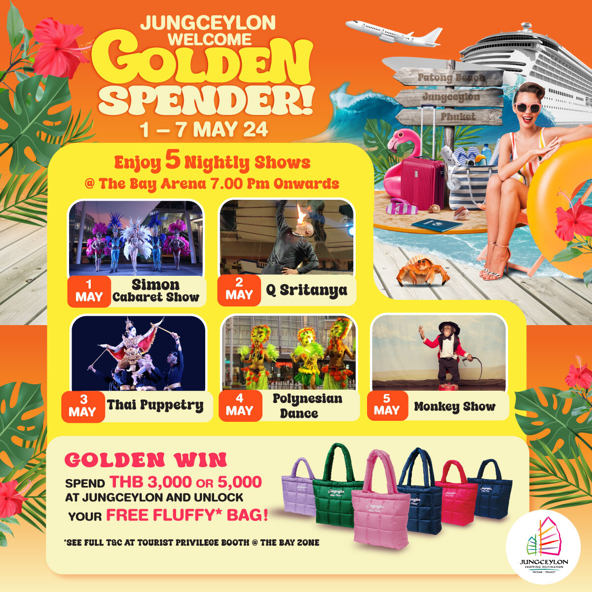 JUNGCEYLON Welcome Golden Spender!