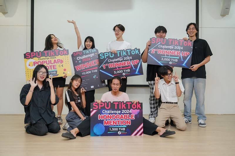 DEK SPU โชว์สกิล! คว้ารางวัล "SPU TikTok Challenge 2024"