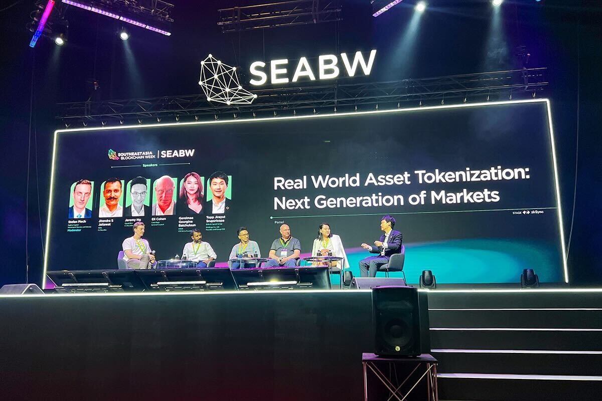 ท๊อป จิรายุส แสดงวิสัยทัศน์อนาคตของโทเคนในงาน SEA Blockchain Week 2024