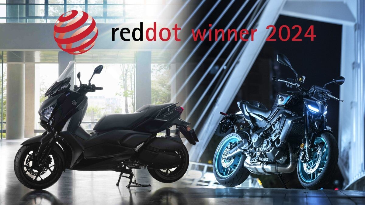 ยามาฮ่า XMAX 300 และ MT-09 คว้ารางวัลดีไซน์ระดับโลก Red Dot Award