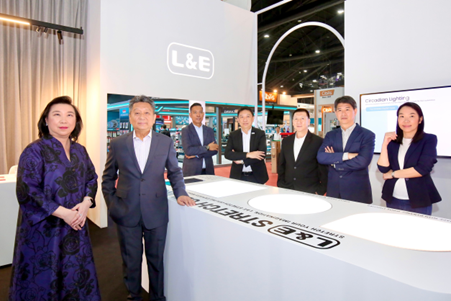 L&amp;E โชว์นวัตกรรมแสงสว่างและโคมไฟสุดล้ำ ในงาน Architect Expo 2024