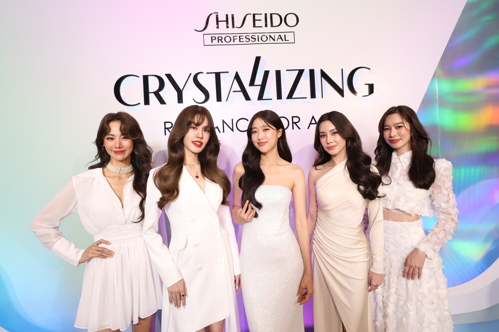 SHISEIDO PROFESSIONAL เปิดตัว CRYSTALLIZING ผลิตภัณฑ์ยืด-ดัดผมสูตรใหม่สุดพรีเมียมพร้อมขนทัพซุปเปอร์สตาร์แนวหน้าของเมืองไทย อวดทรงผมลุคใหม่สุขภาพดีสุดปัง นำทัพความปังโดย แก้ว-จริญญา ศิริมงคลสกุล