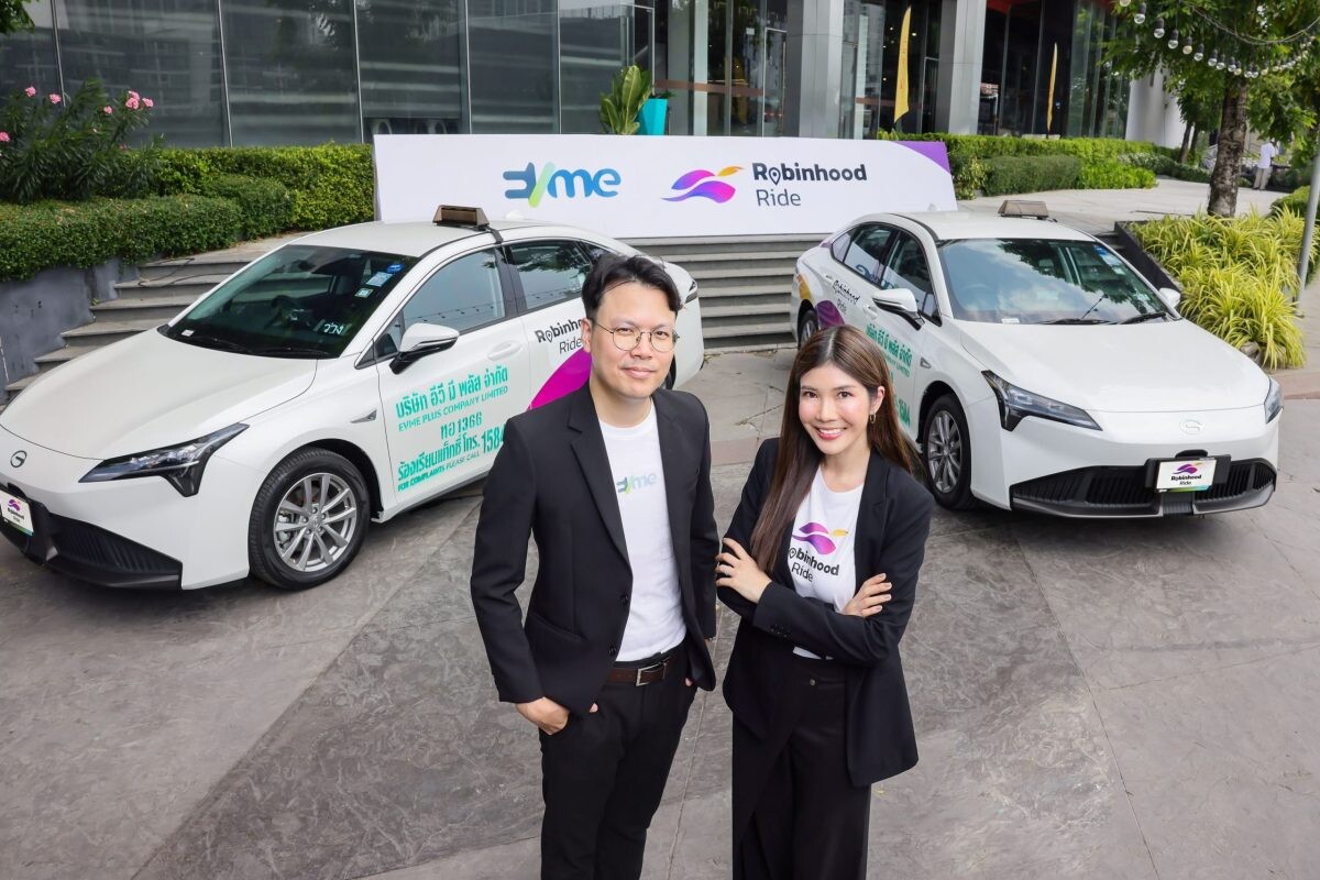 Robinhood extends social business ethos with EVme Partnership, unveils 'AION ES' electric car rental project for Robinhood Ride