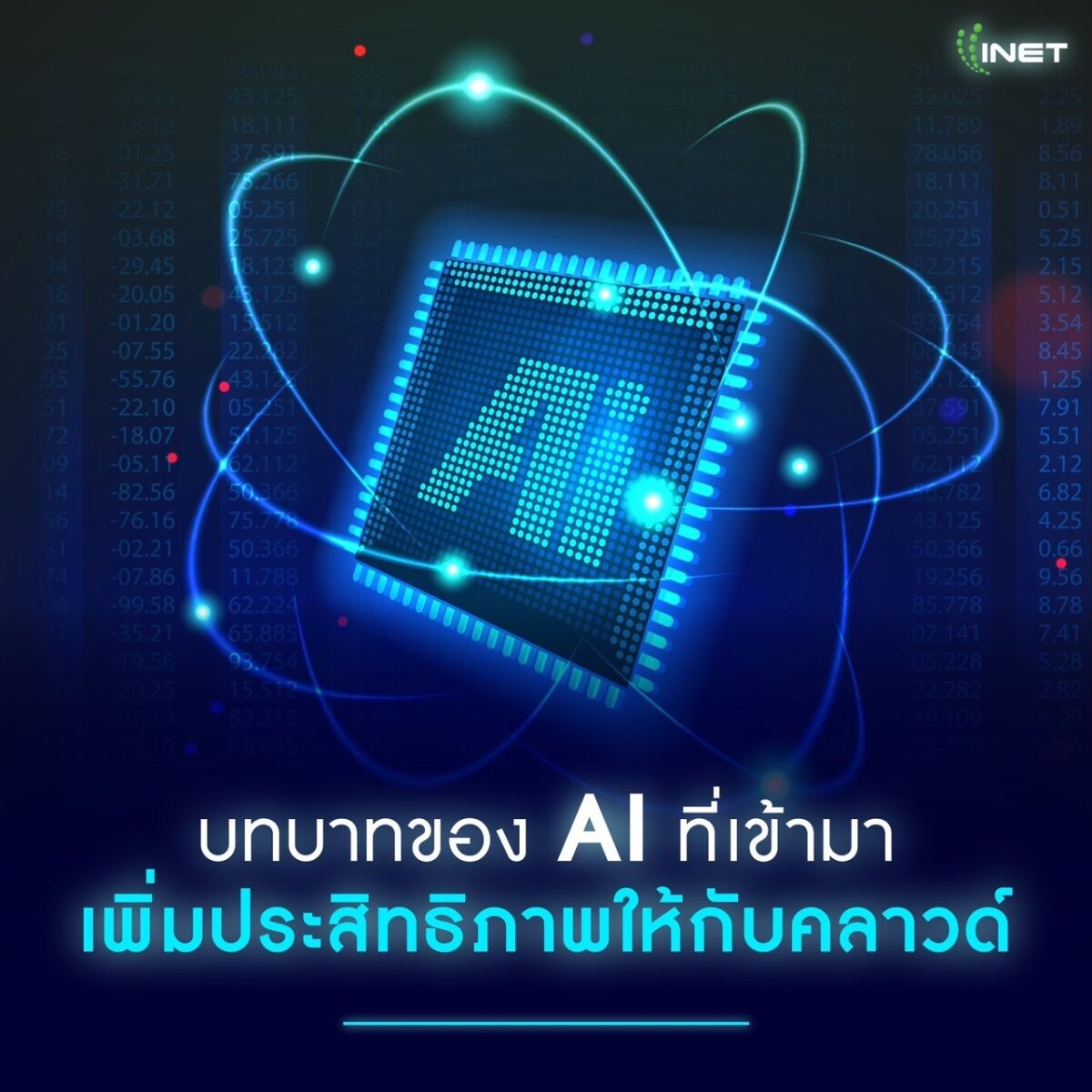 บทบาทของ AI ที่เข้ามาเพิ่มประสิทธิภาพให้กับคลาวด์