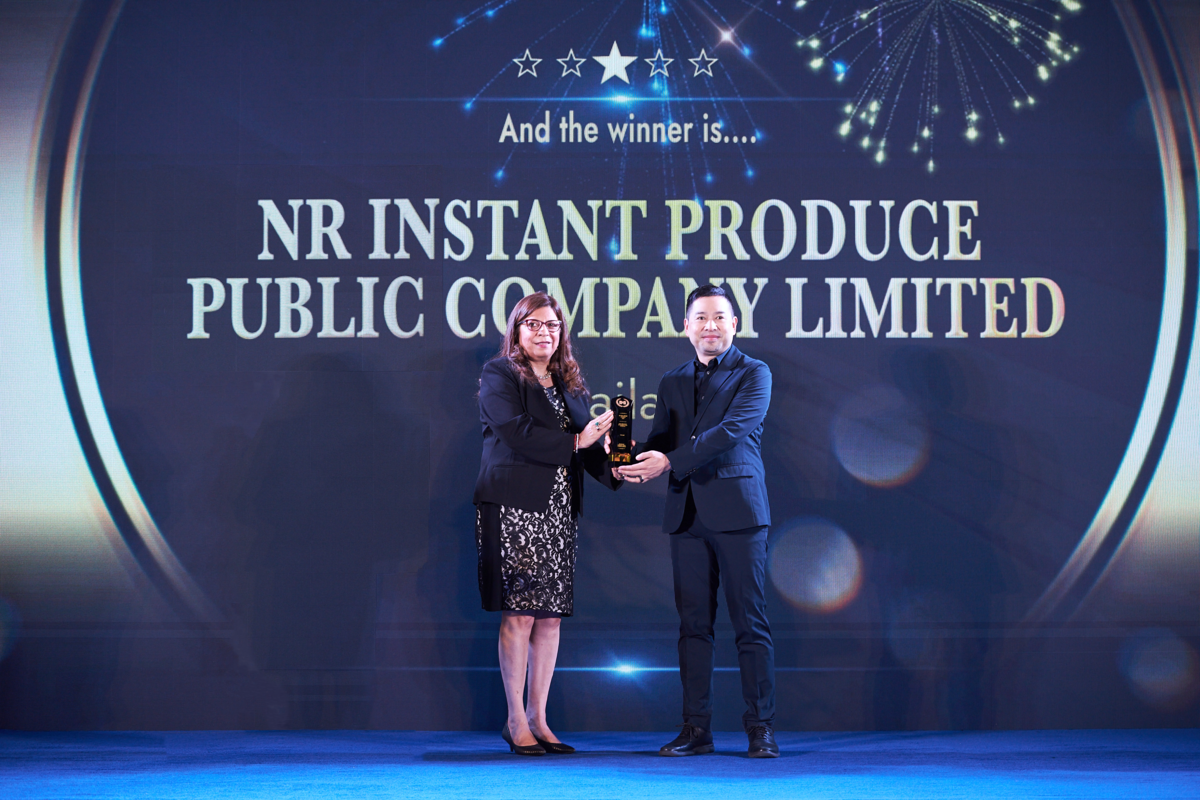 NRF คว้ารางวัลระดับโลก จากเวที Global Brand Awards 2024 สาขา Most Innovative Sustainable Food Producer ตอกย้ำการเป็นผู้ผลิตอาหารที่ยั่งยืน