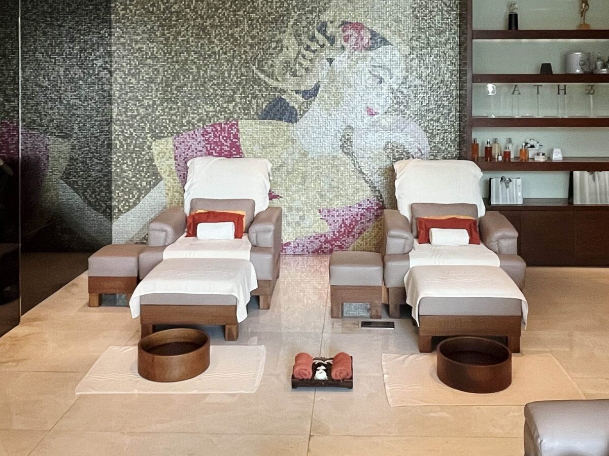 Tension Ease and Happy Feet at Spa Studio, Level 1 of the Krungthep Wing, Shangri-La Bangkok