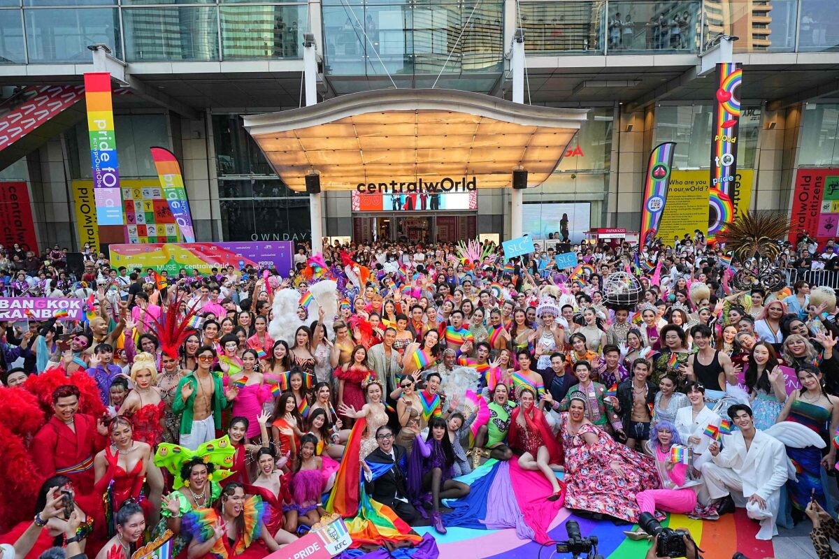 ธงสีรุ้ง สะบัดแรงกว่าทุกครั้ง! เซ็นทรัลพัฒนา หนึ่งเดียว ฉลอง Thailand's Pride Celebration 2024 ทั่วประเทศ จัดใหญ่ต่อเนื่องตลอดเดือนมิถุนายน