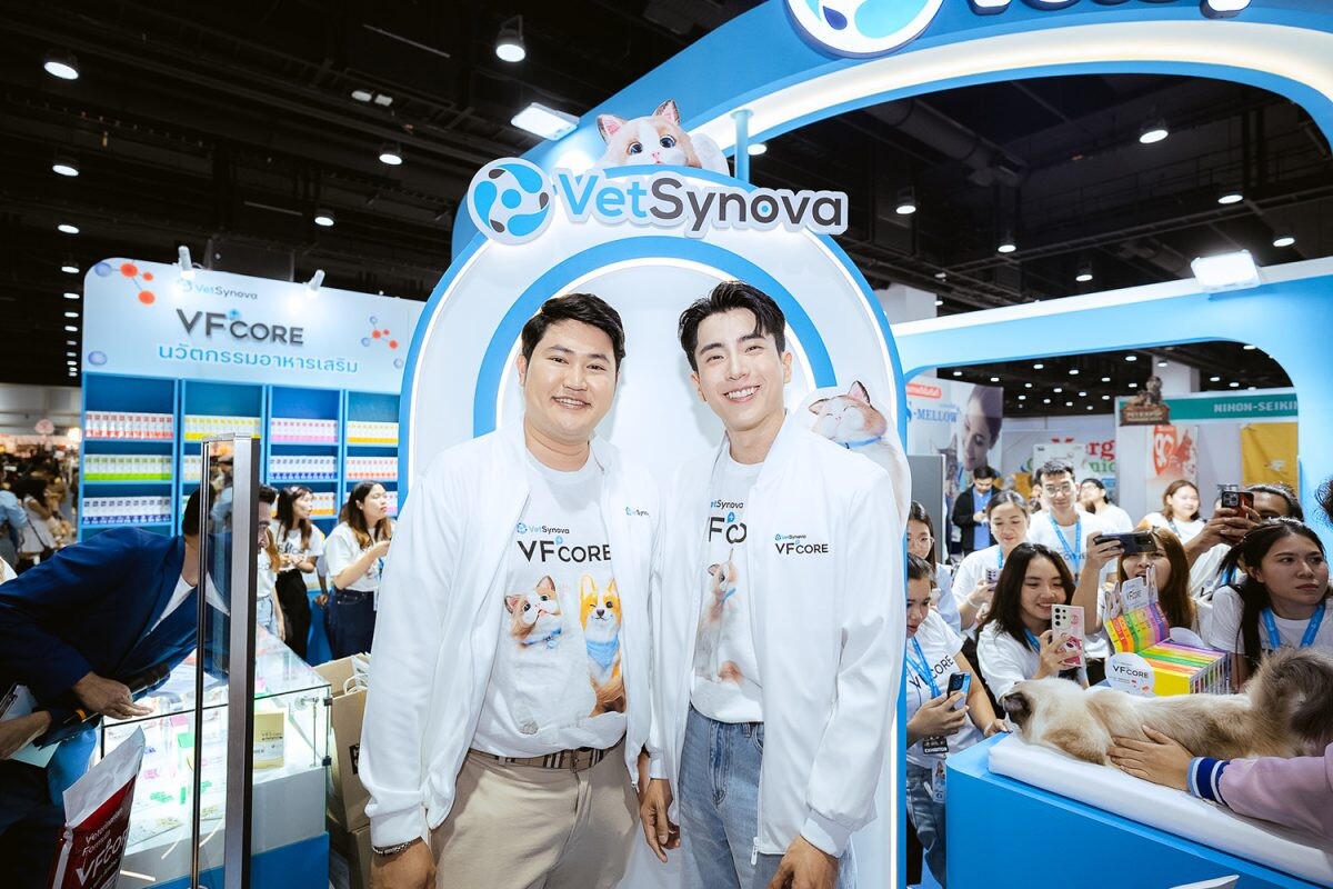 VFcore เปิดสูตรใหม่ AA Amino Acids ในงาน "PET EXPO Thailand 2024" เสริมทัพสินค้า ครองแชมป์ที่ 1 ต่อเนื่อง