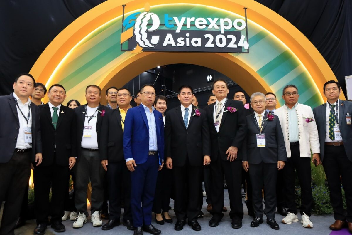 เริ่มแล้ว "TyreXpo Asia 2024" งานเดียวครบจบเรื่อง "อุตสาหกรรมยางล้อ" จัดใหญ่ครั้งแรกในไทย วางเป้าดันไทยสู่ผู้นำตลาดโลก