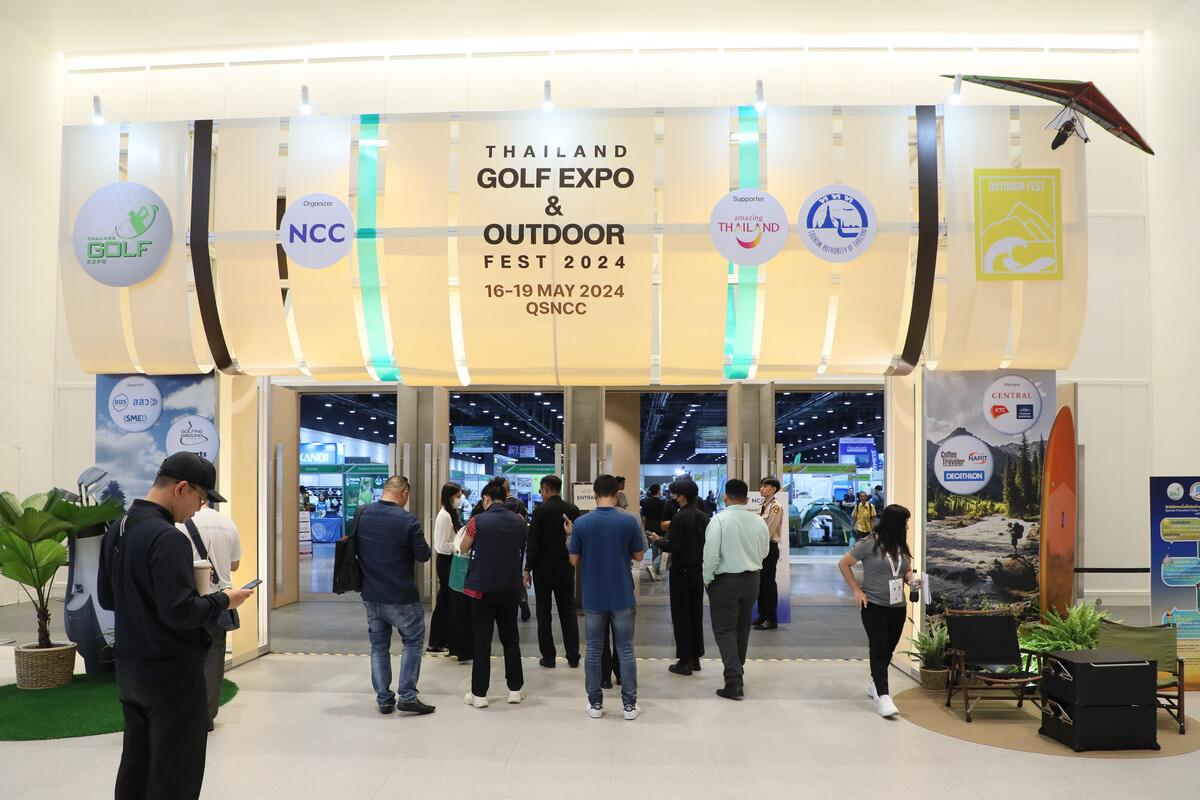 เริ่มแล้ว! 3 งานเที่ยวไลฟ์สไตล์สุดยิ่งใหญ่ "Thailand Golf & Dive Expo plus OUTDOOR Fest 2024" มั่นใจเงินสะพัด 200 ล้านบาท กระจายรายได้สู่ชุมชน และ SME ที่เกี่ยวเนื่อง