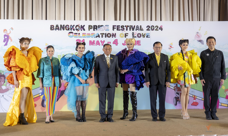 ไทยพีบีเอส ร่วมสนับสนุนสังคมที่เคารพความแตกต่าง หลากหลาย รับภารกิจถ่ายทอดสด"Bangkok Pride Festival 2024"