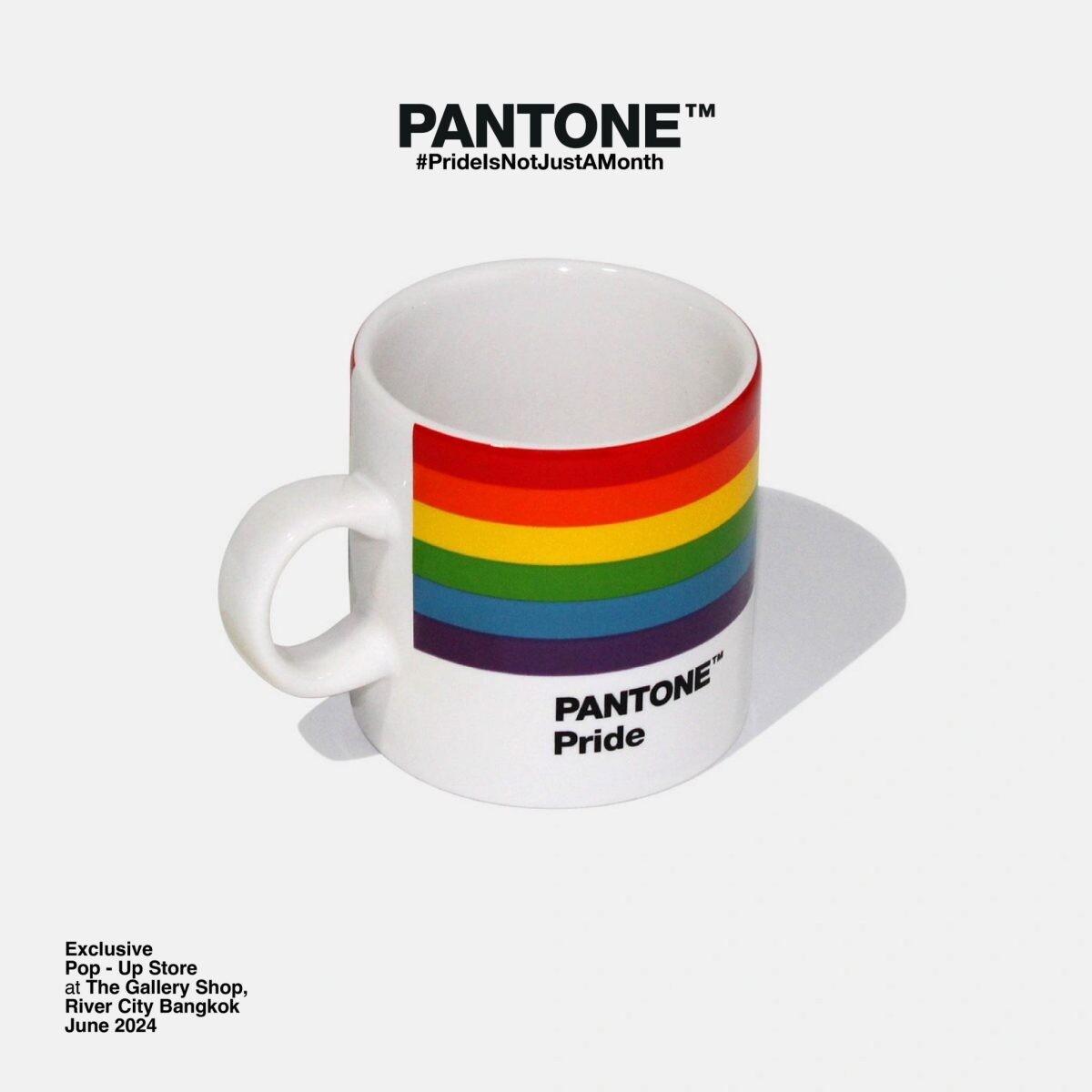 Celebrate Pride Month with PANTONE's vibrant colors and the first-ever photo booth design at The Gallery Shop by River City Bangkok