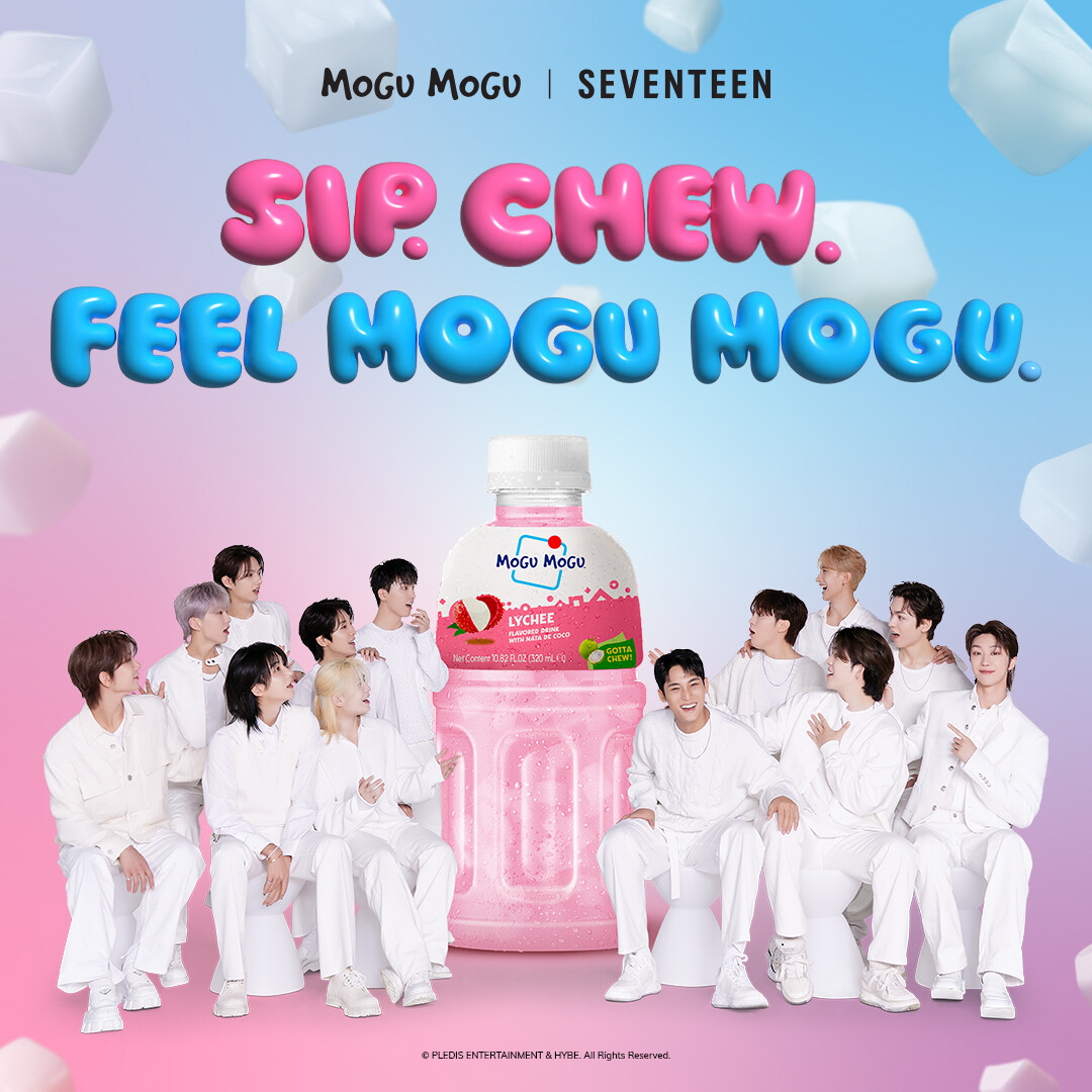 Capturing hearts of Gen Z worldwide! SAPPE names K-Pop boy band "SEVENTEEN" as its "First Global Brand Ambassador" for Mogu Mogu