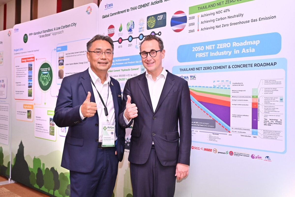 นับถอยหลังเจ้าภาพประชุมสุดยอดผู้นำอุตสาหกรรมปูนซีเมนต์ GCCA 2024 พร้อมรับผู้ผลิตซีเมนต์และคอนกรีตทั่วโลกยกทัพเข้าไทย ผนึกกำลังขับเคลื่อนสู่ Net Zero Future