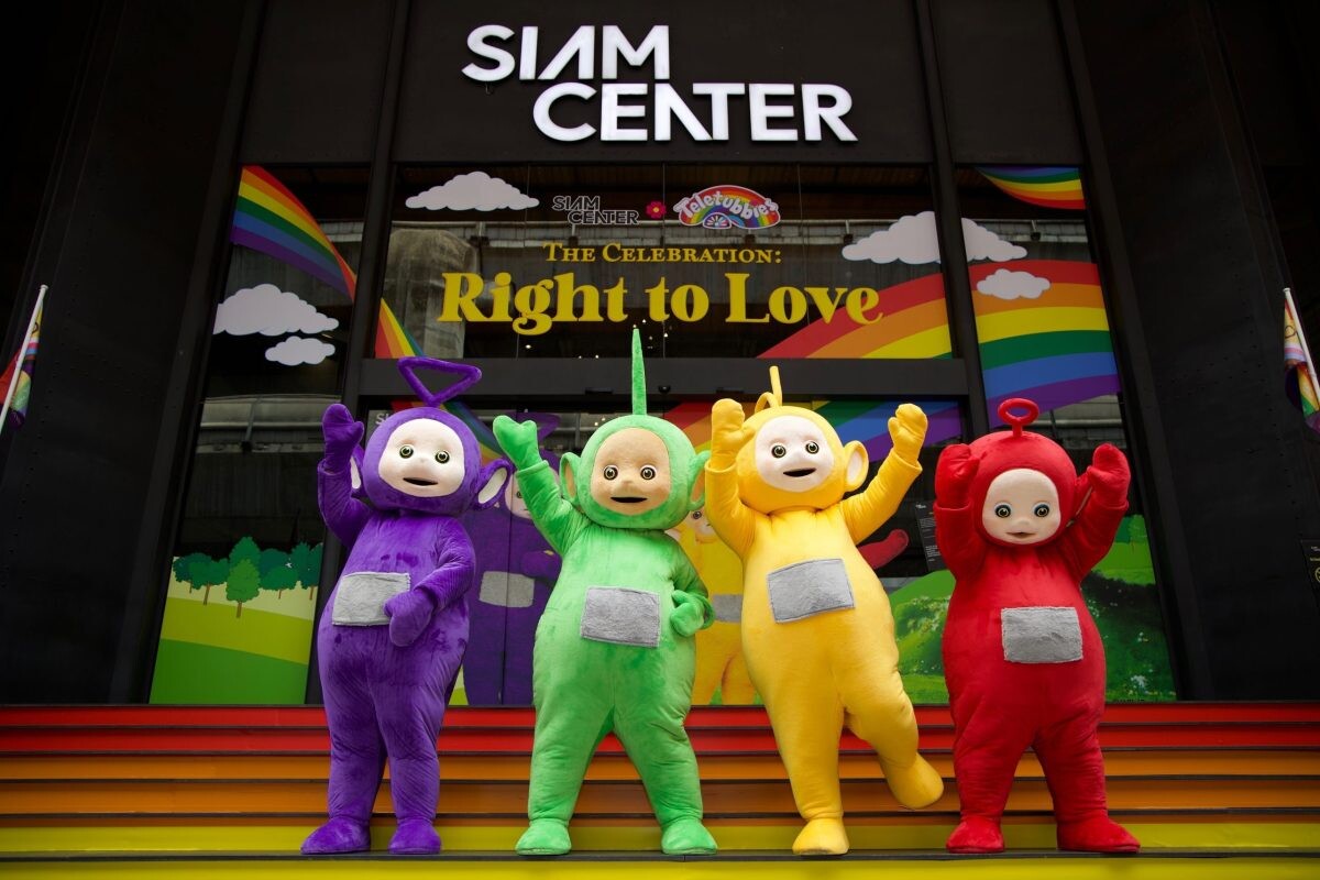 สยามเซ็นเตอร์ ฉลองเดือนแห่งไพรด์ คว้าเวิลด์คาแรกเตอร์ Teletubbies จัด Siam Center x Teletubbies 'Big Hugs Big Love' จับมือบางกอกไพรด์ ตอกย้ำเป็น Pride Festival Destination