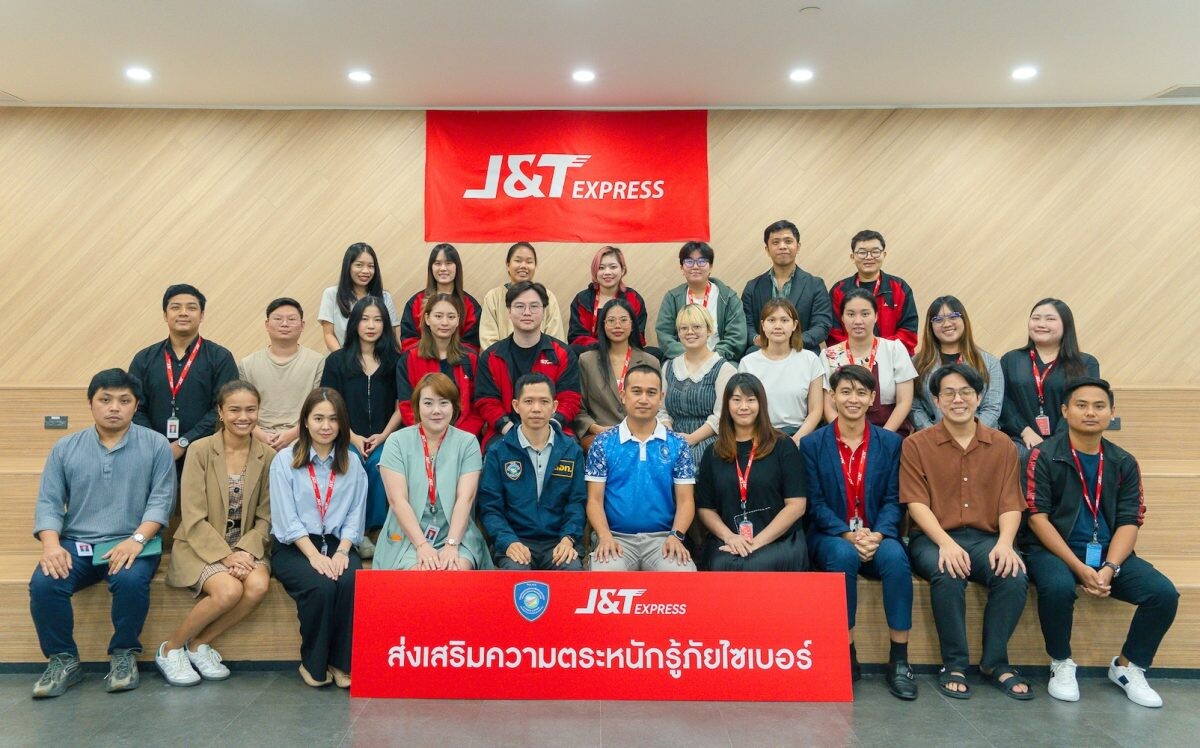 J&T Express Thailand Enhances Staff Cybersecurity Awareness Through Special Training by Cyber Crime Police