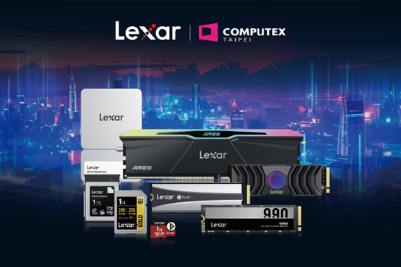 Lexar จัดแสดงผลิตภัณฑ์ชั้นนำรุ่นใหม่ที่งาน COMPUTEX 2024