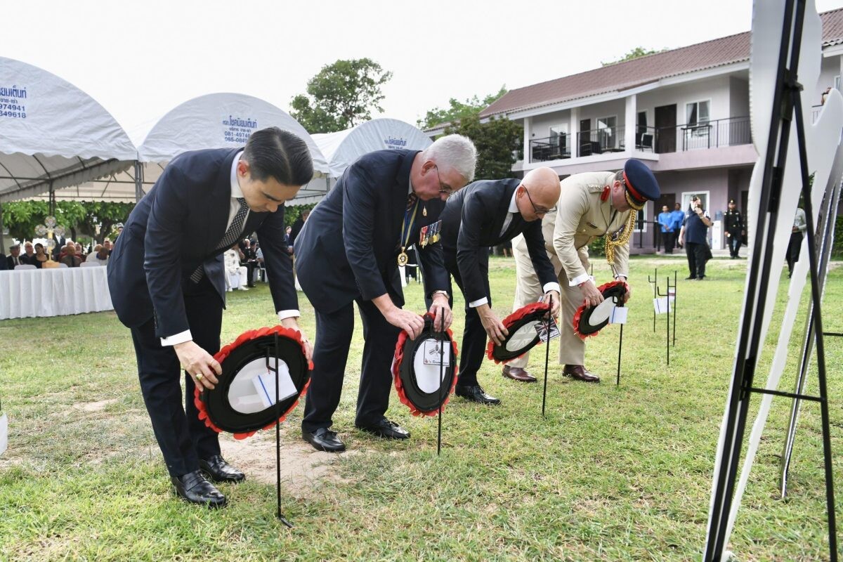 Mr. Aswin Techajareonvikul joined the D-Day 80th Anniversary Commemoration by the Royal British Legion in Chonburi