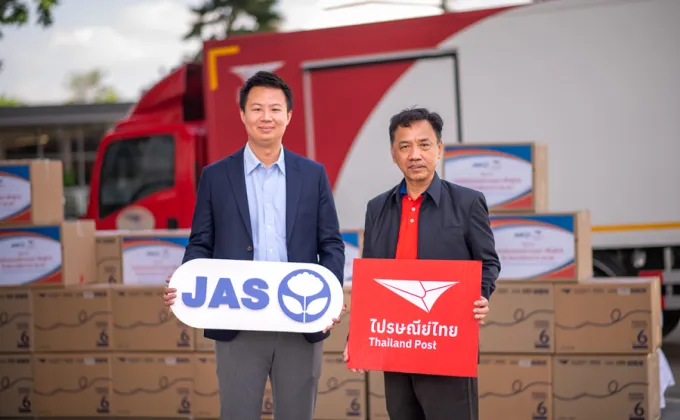 JAS และ ไปรษณีย์ไทย ร่วมแบ่งปัน