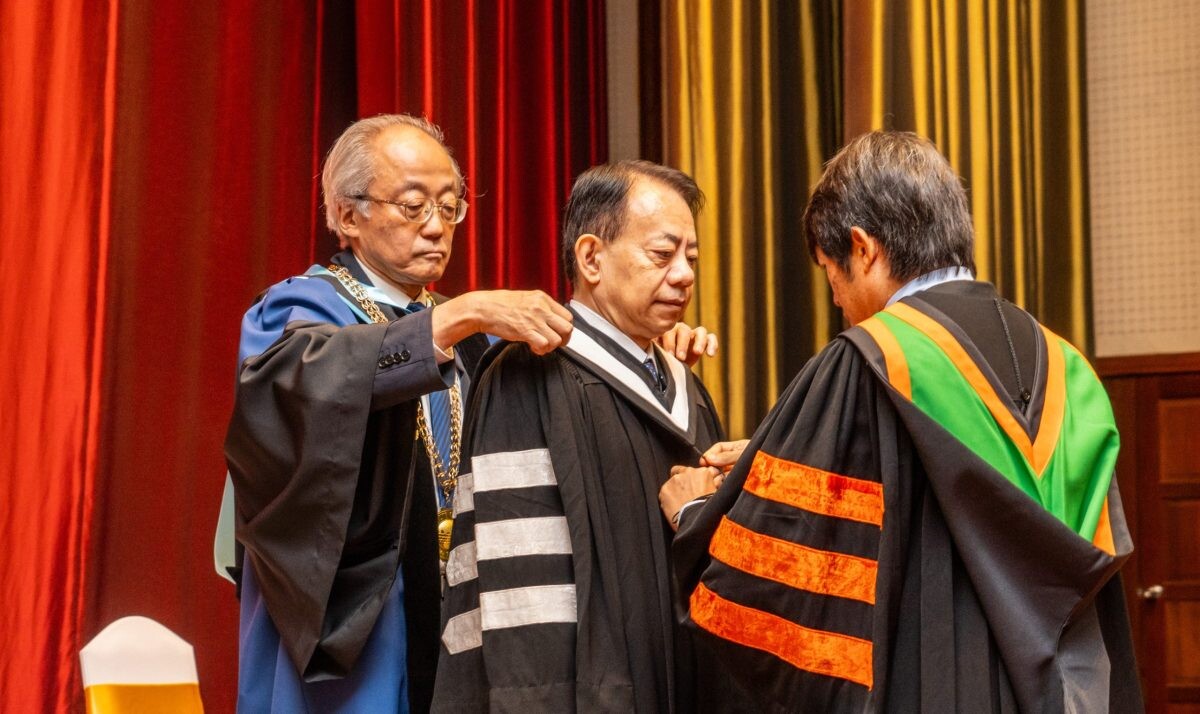 ADB President Masatsugu Asakawa Awarded AIT Honorary Doctorate for Pioneering Contributions in Asia and the Pacific